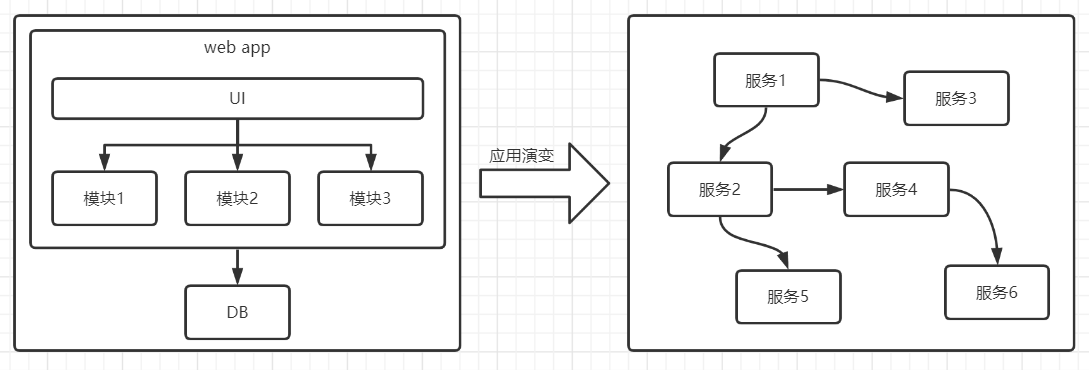 应用演变